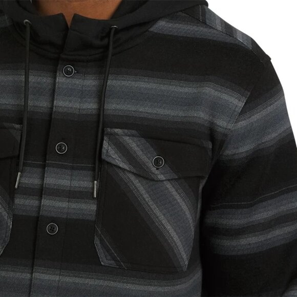 Quiksilver Men's Hooded Shirt Jacket - Picture 7 of 7